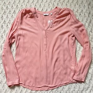 NWOT - Reitman’s Long Sleeve Blouse - Women’s Blush Pink Blouse